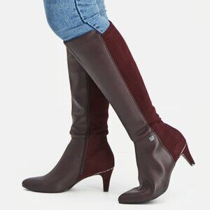 Alfani Women Hakuup Boots, Dark Berry